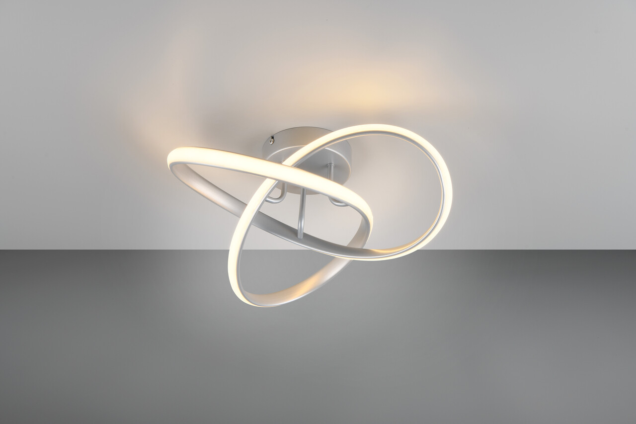 Plafoniera Meo, RL, 40x15 cm, 15W, 1x SMD, metal, titaniu - imagine 5
